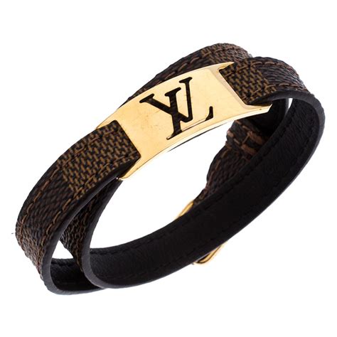 louis vuitton bracelet mens leather|Louis Vuitton tennie bracelet.